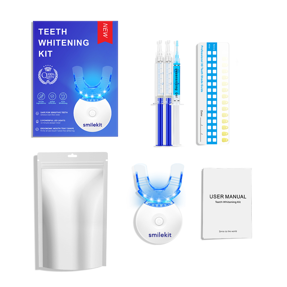 Teeth Whitening Foam - Kit de clareamento dental - 5X