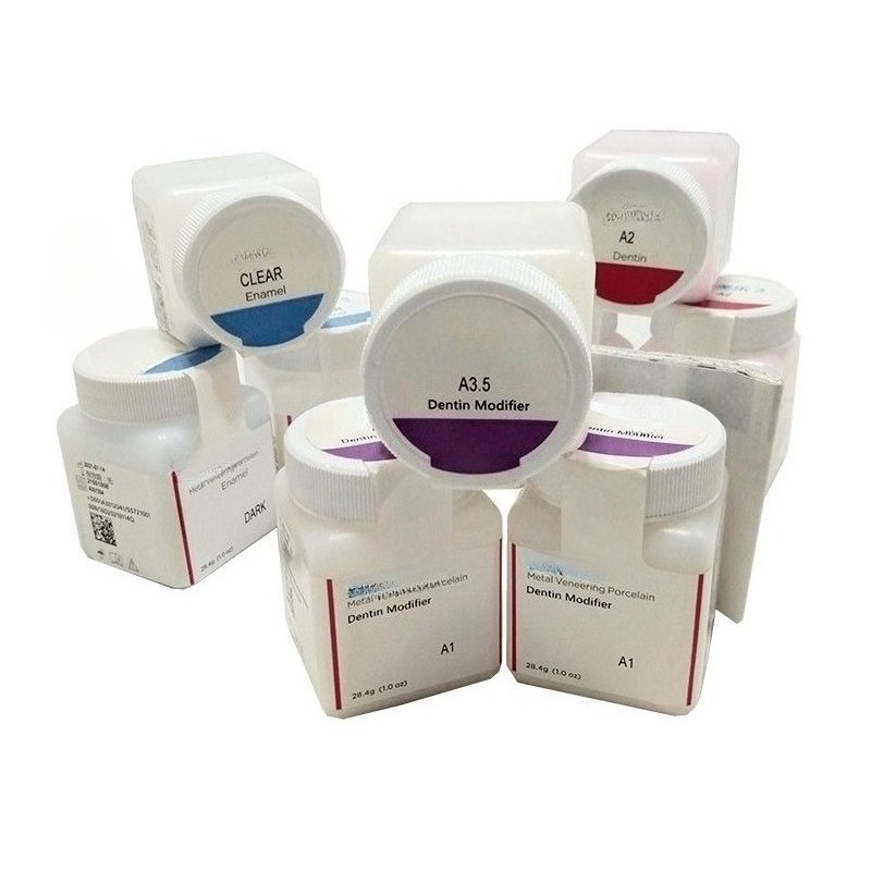 Teeth Whitening Veneers - Folheado de metal dental porcelana metal