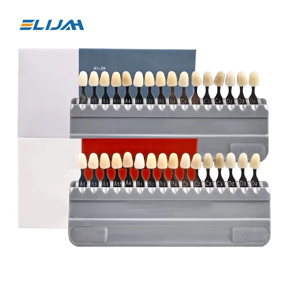 Teeth Whitening (Bleaching) - ELIJAH Master Bleach Shade Guide 16