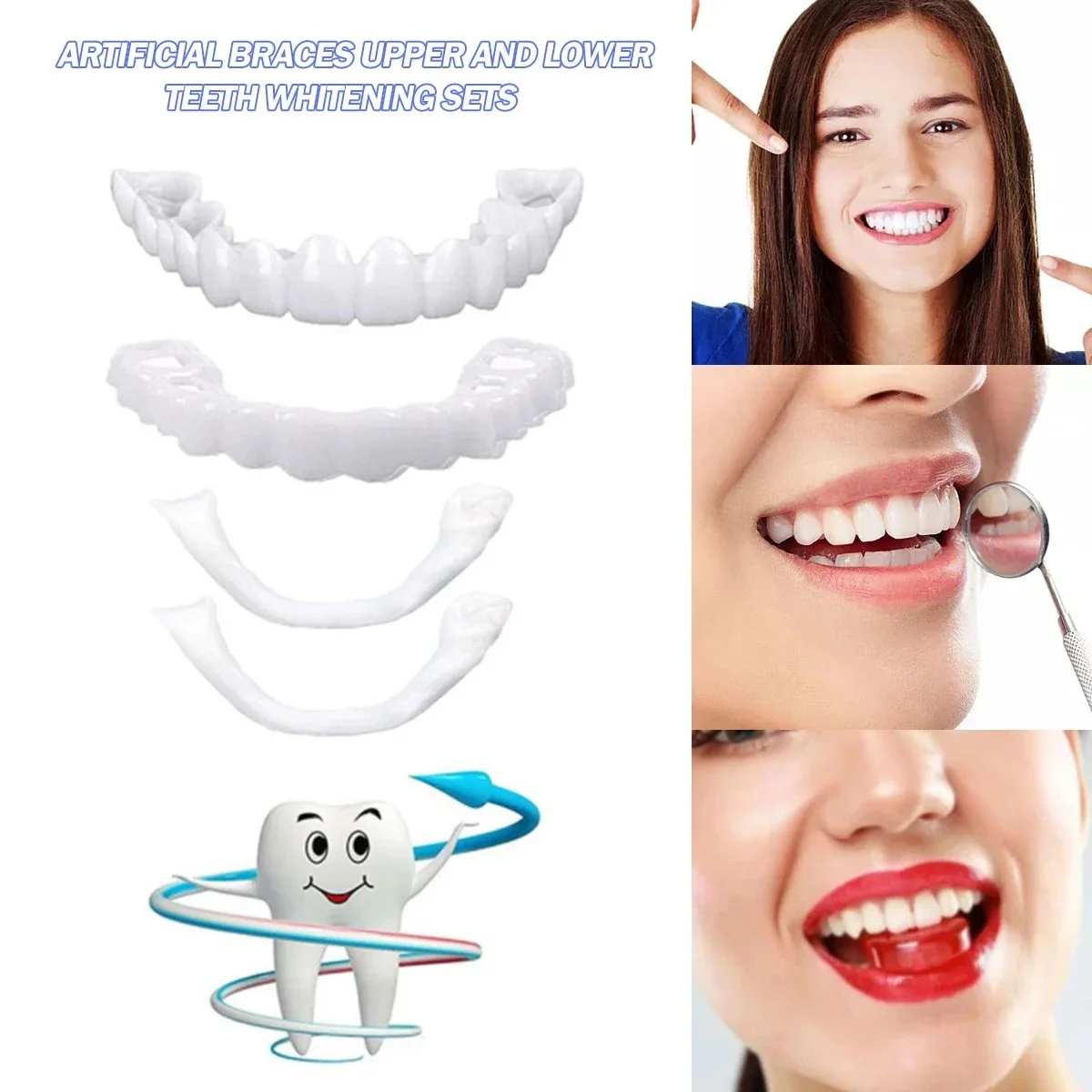 Teeth Whitening Veneers - Veneers Dentários para Clareamento, Dentaduras, Aparelhos
