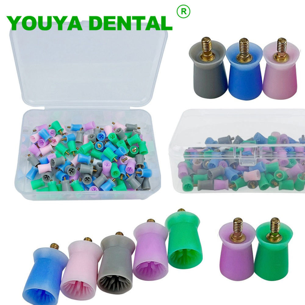 Teeth Whitening Brush - 100 unidades/caixa Copo de Profilaxia Dental