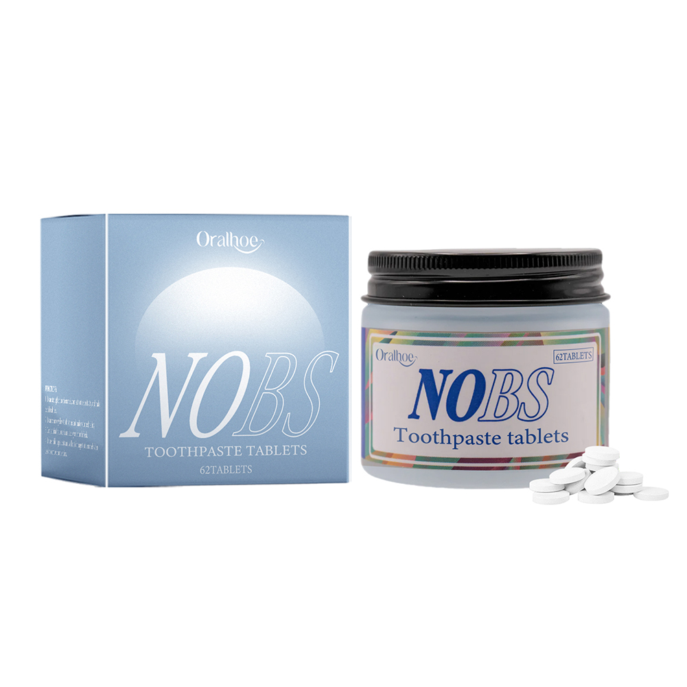 Teeth Whitening Oil Pulling - Comprimidos de pasta de dente NOBS