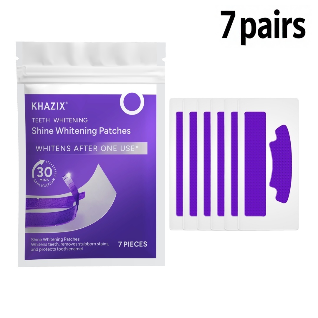 Teeth Whitening Routine - 7 pares de tiras clareadoras de