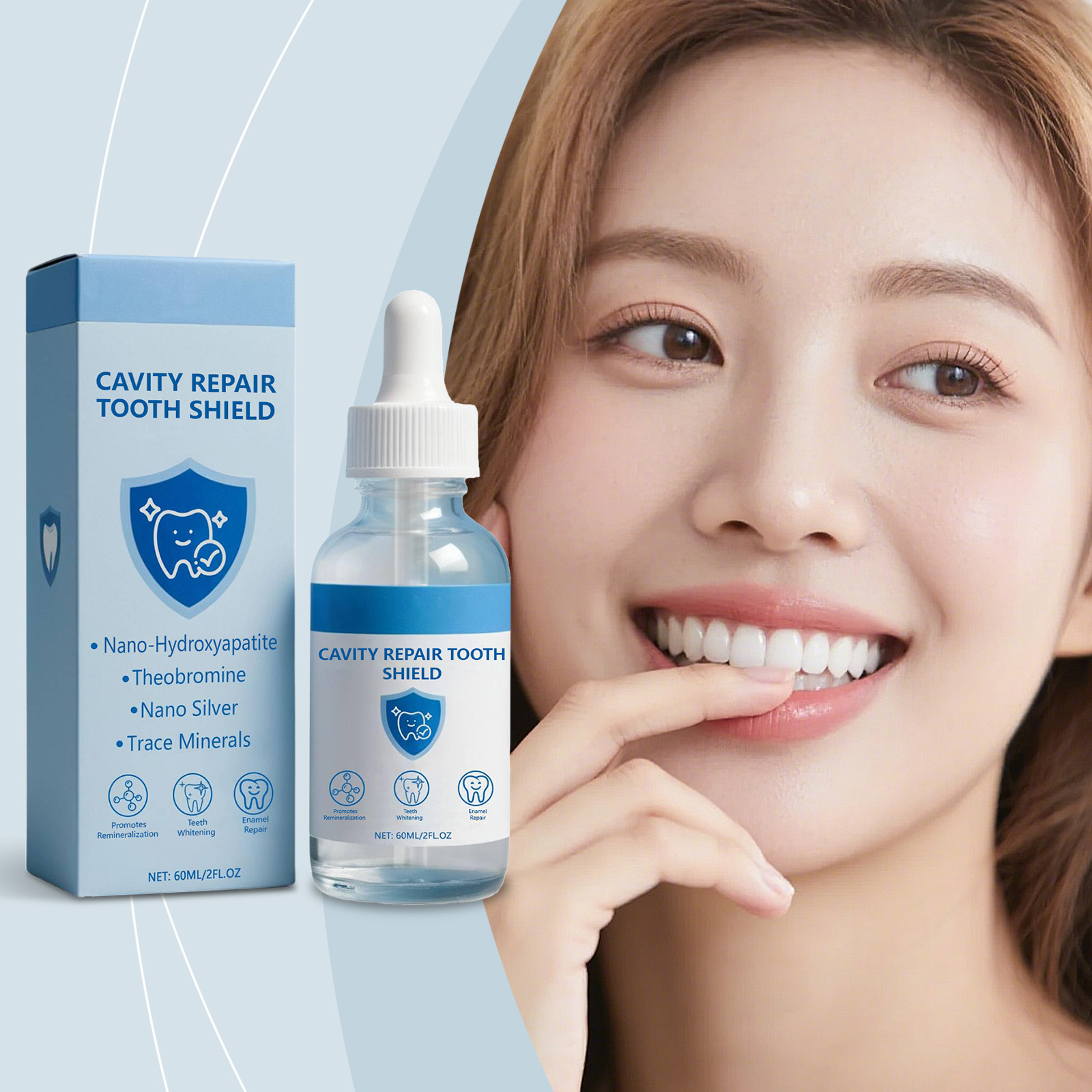 Teeth Whitening And Stain Removal - 60ml clareamento dental polonês reparação da