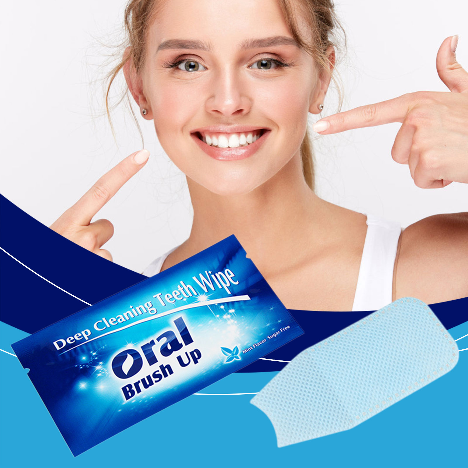 Teeth Whitening Quick - Luva dental para remoção de manchas,