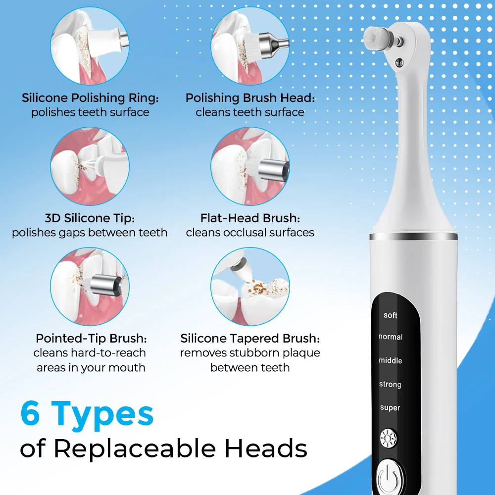 Polidor de dentes elétrico, li - Teeth Whitening Brush avaliação e preço
