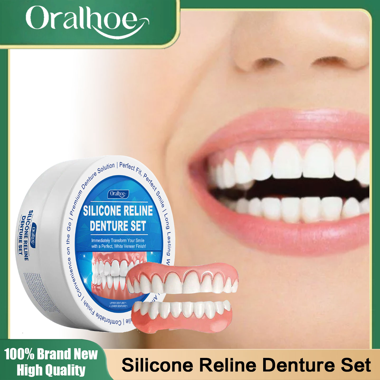 Próteses Dentárias de Silicone - Teeth Whitening Veneers avaliação e preço