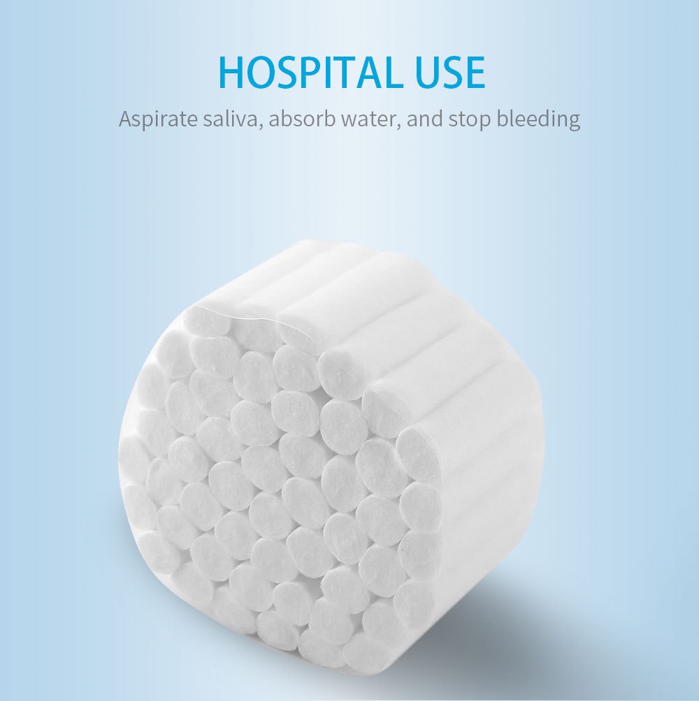 1000 Rolos de Algodão Dental P - Teeth Whitening Routine avaliação e preço