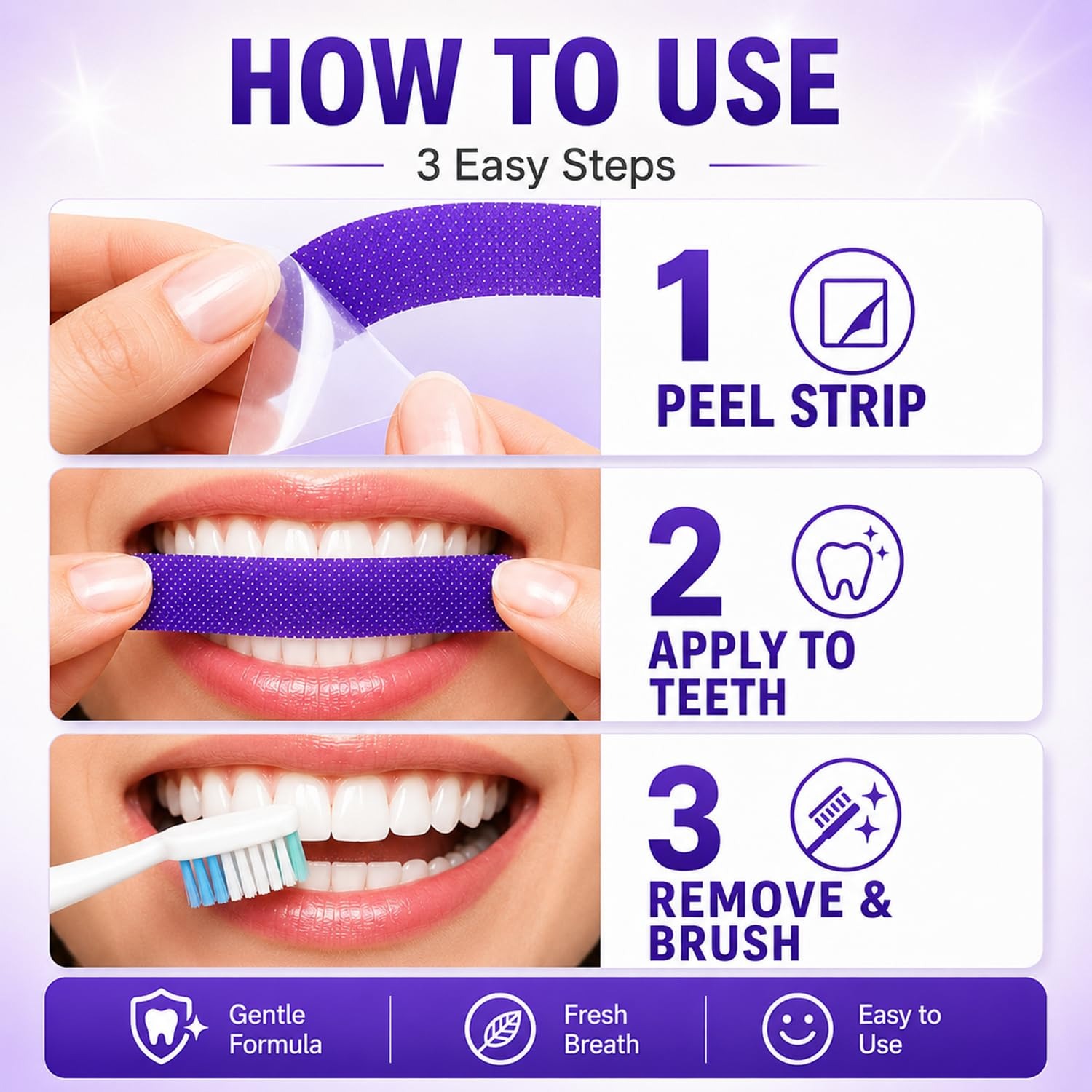 Tiras de clareamento dental ro - Teeth Whitening Quick avaliação e preço
