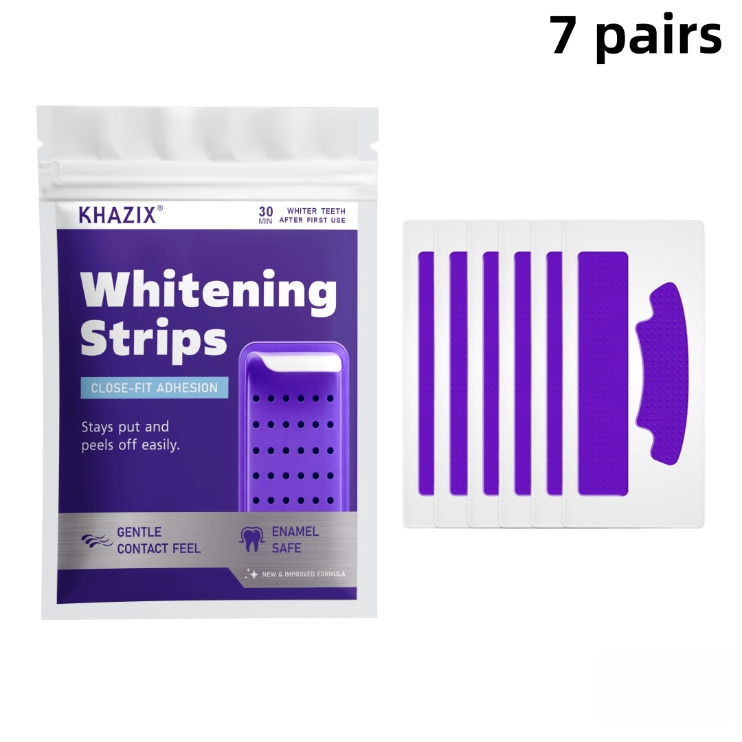 7 Pares de Fitas Clareadoras d - Teeth Whitening Routine avaliação e preço