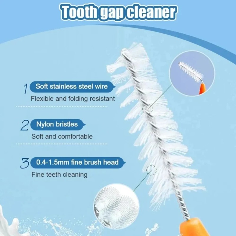 Caixa com 20 Escovas Interdent - Teeth Whitening Brush avaliação e preço
