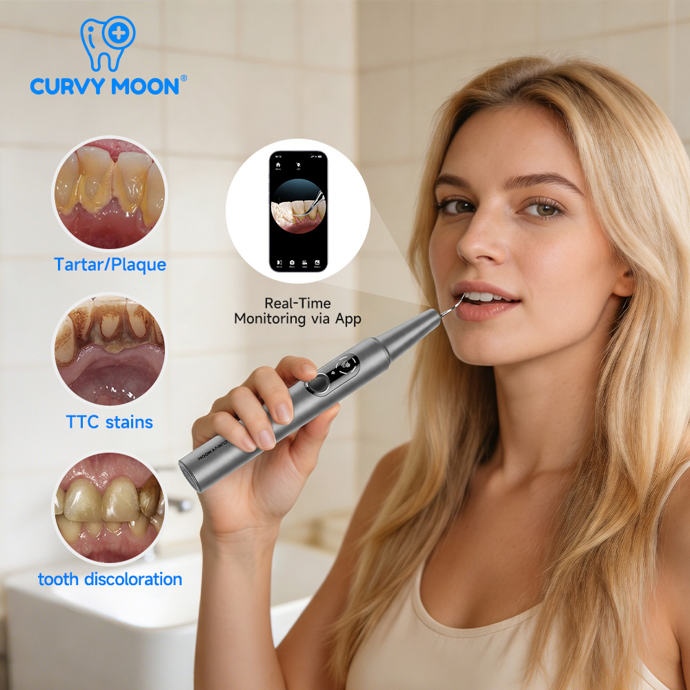 CURVY MOON Limpador de Dentes  - Teeth Whitening And Stain Removal avaliação e preço