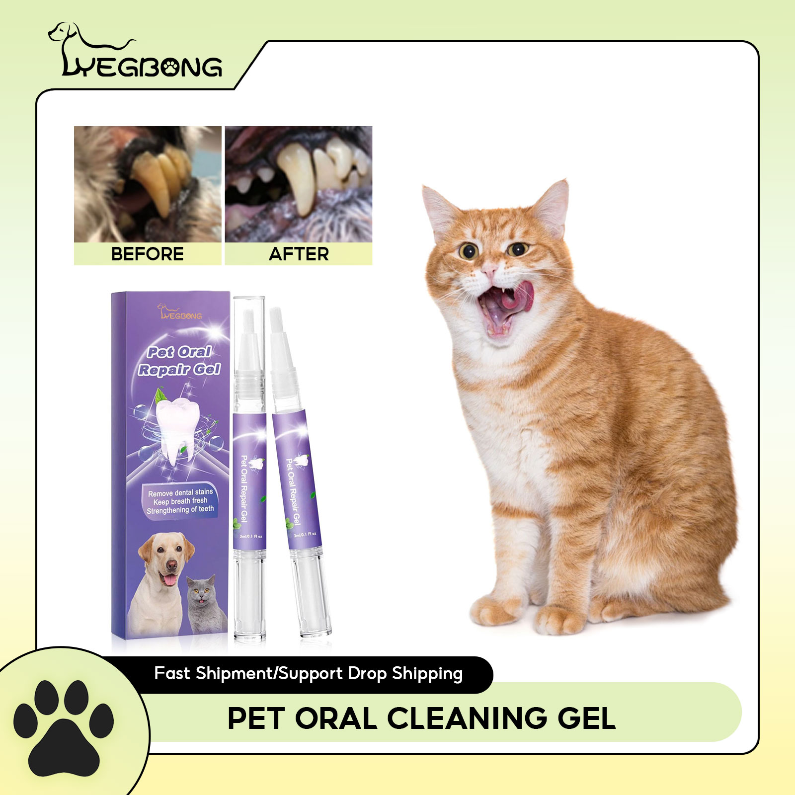 Gel de reparação oral para ani - Teeth Whitening Foam avaliação e preço