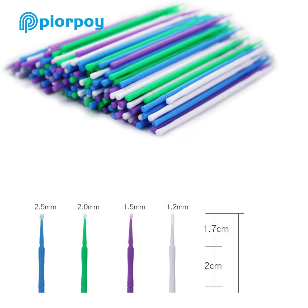PIORPOY 400 Peças/Caixa Micro  - Teeth Whitening Brush avaliação e preço