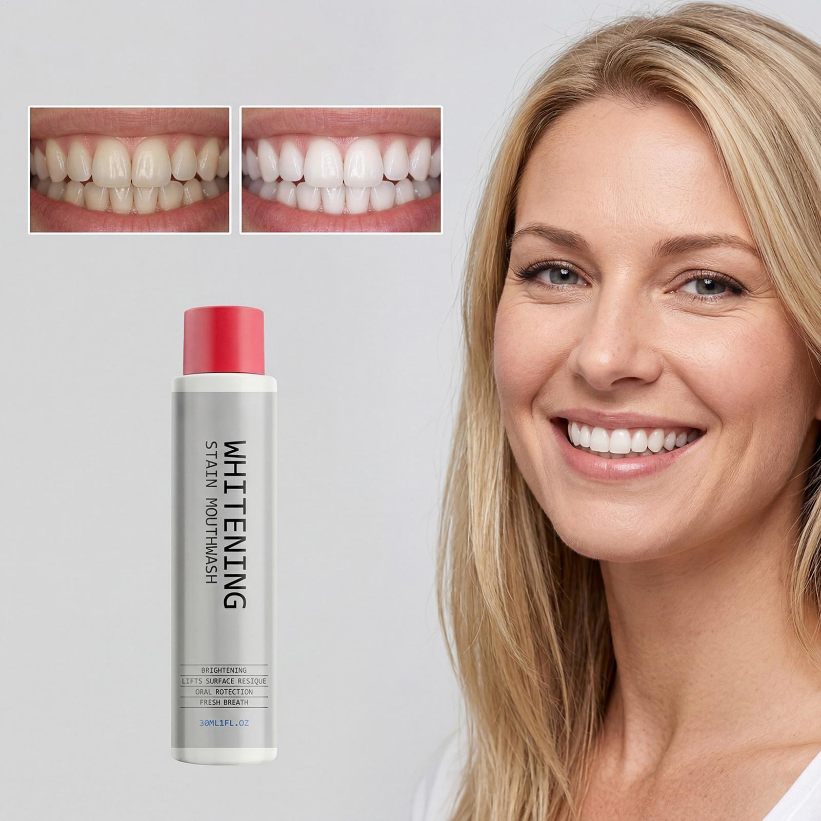 Enxaguante Bucal Clareador de  - Teeth Whitening And Stain Removal avaliação e preço