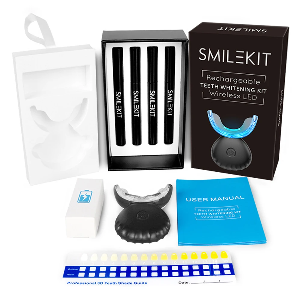 Kit de clareamento dental dos  - Teeth Whitening Foam avaliação e preço