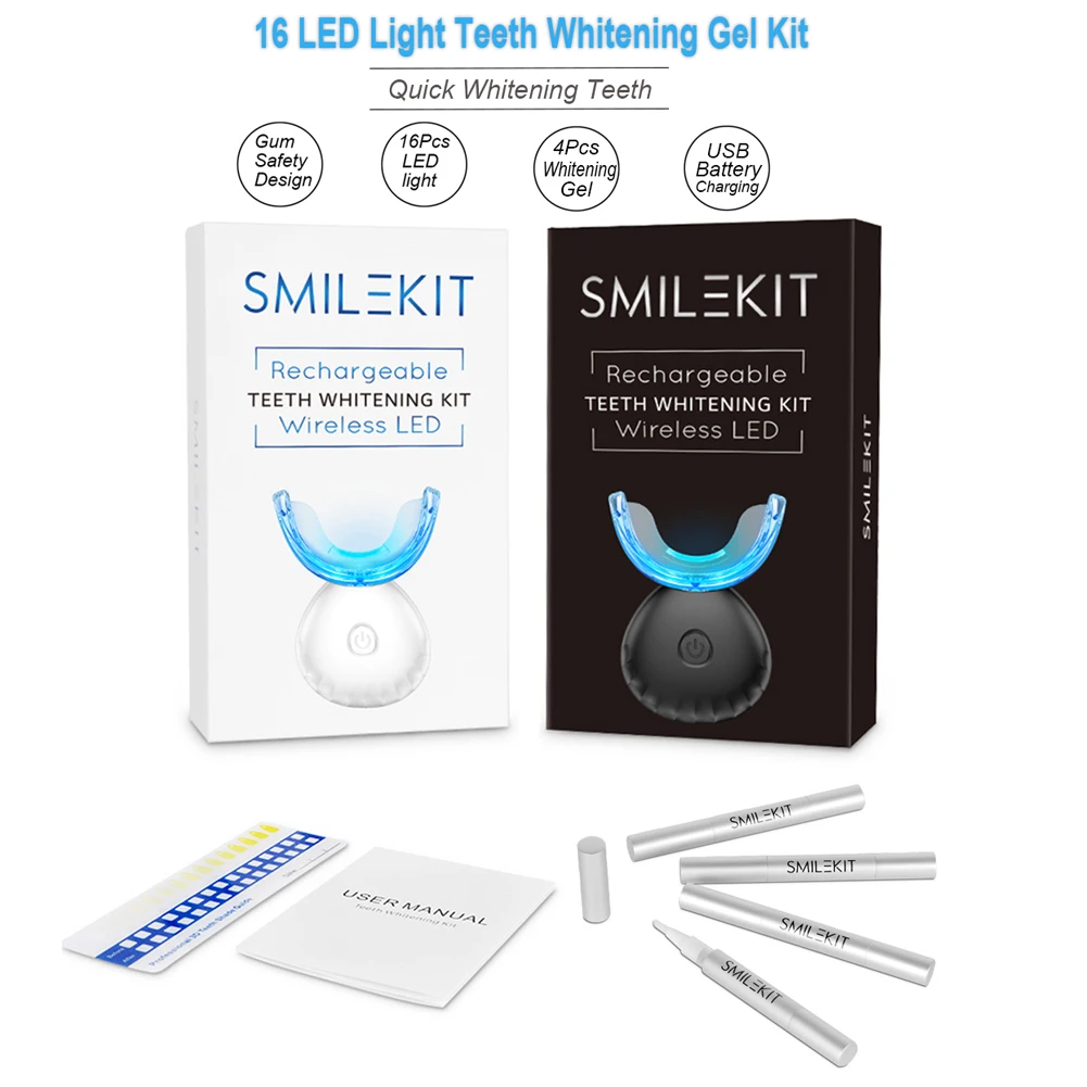 Kit de clareamento dental dos  - Teeth Whitening Foam avaliação e preço