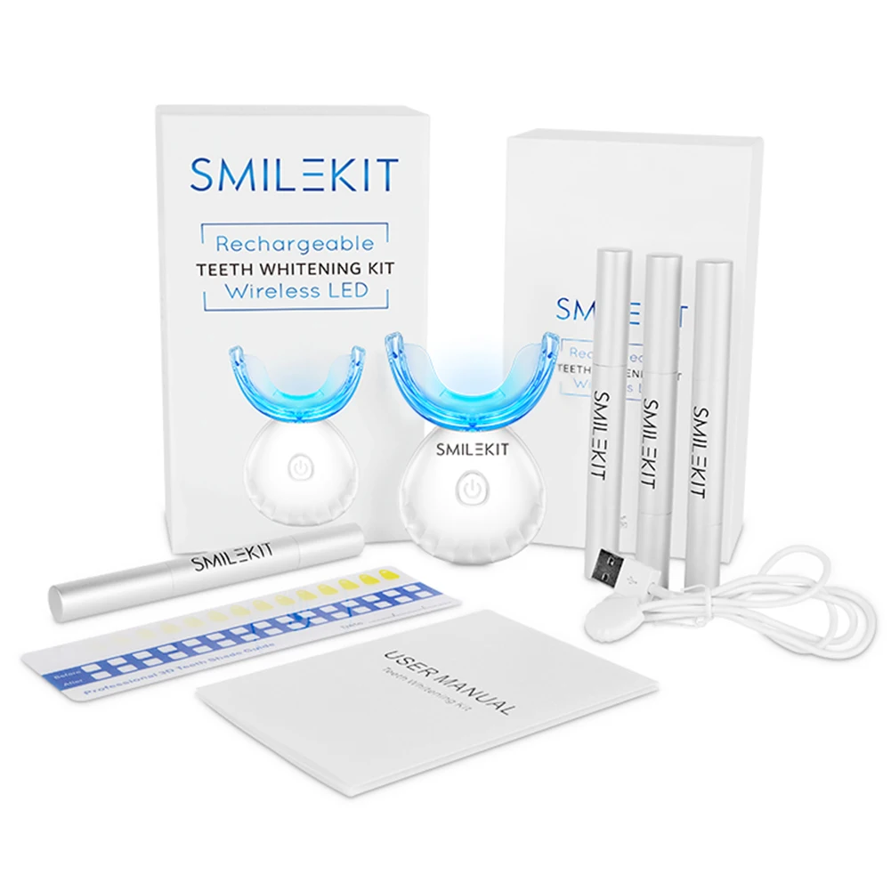 Kit de clareamento dental dos  - Teeth Whitening Foam avaliação e preço
