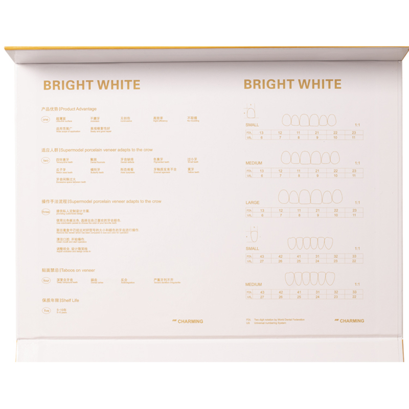 Folheados de porcelana compost - Teeth Whitening Veneers avaliação e preço