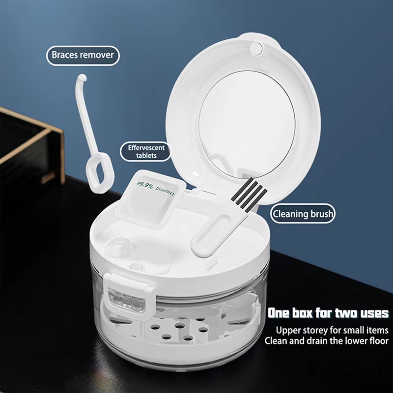 Estojo retentor ortodôntico po - Teeth Whitening Brush avaliação e preço