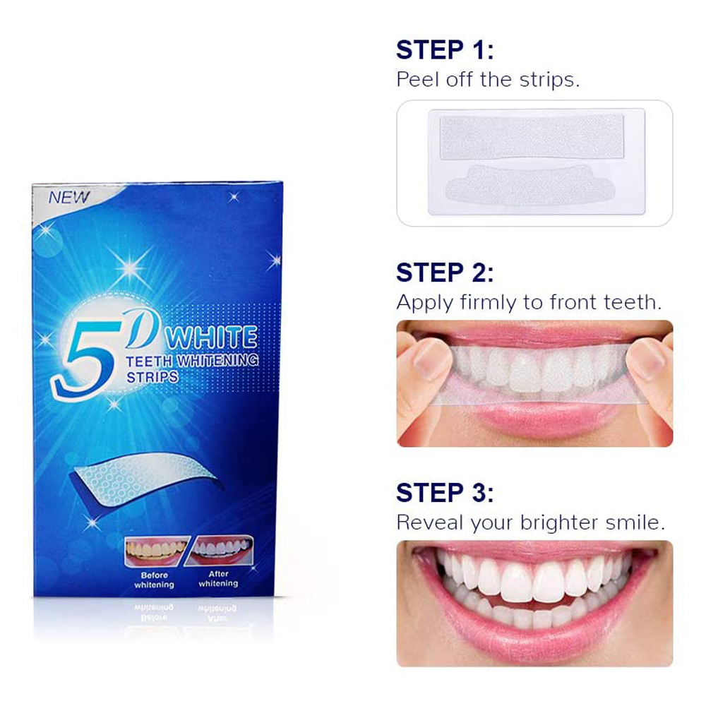Kit de Clareamento Dental 5D c - Teeth Whitening Foam avaliação e preço
