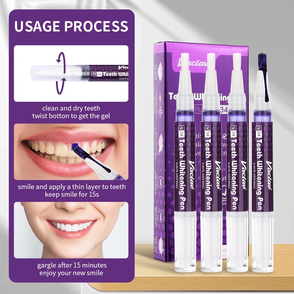 Caneta gel para clareamento do - Teeth Whitening Foam avaliação e preço